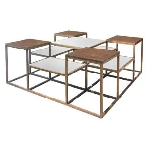 Coffee Table Metal Base Manaus