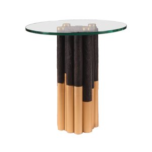 Eclipse Glass Lamp Table