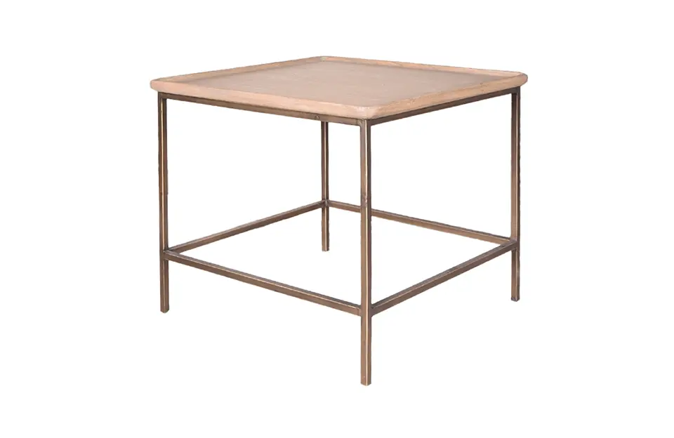 Side Table Metal Base Valparaiso