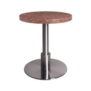 Side Table Red Marble