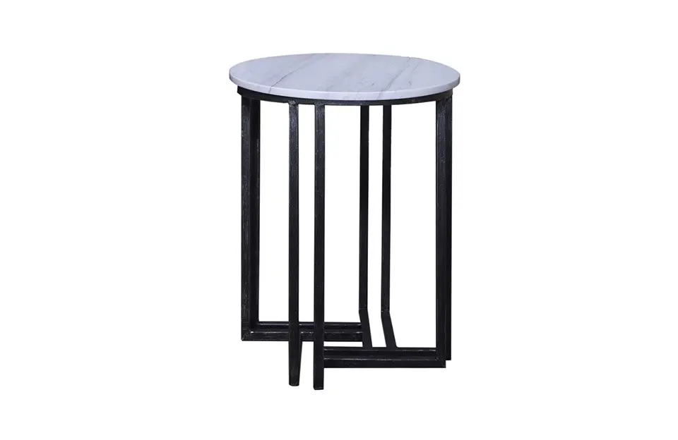 Table Base White Grey-6