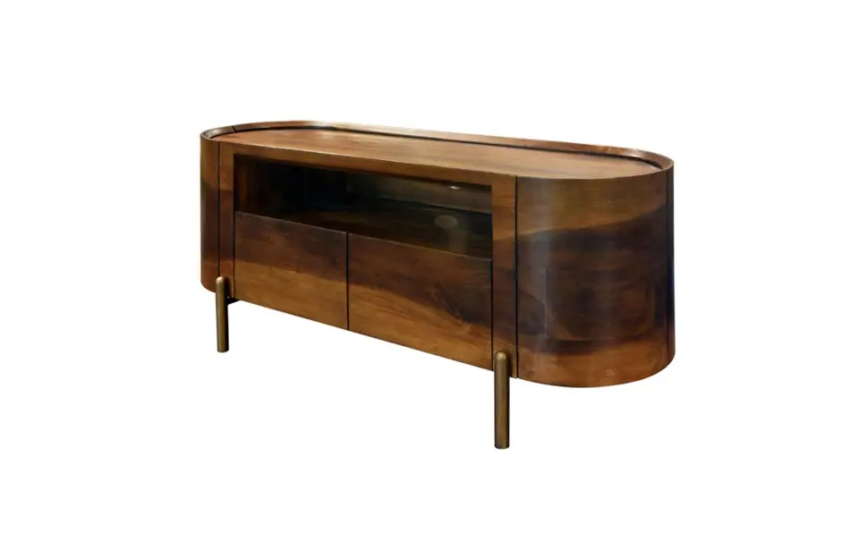 MU-083-001 Curve TV Unit