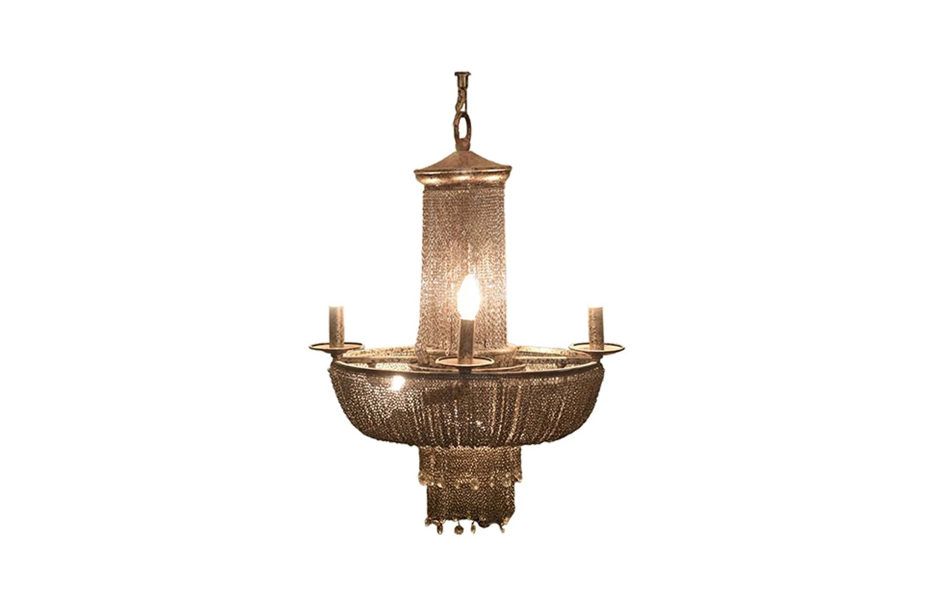 Home Decor 15LTS Chandelier Front View