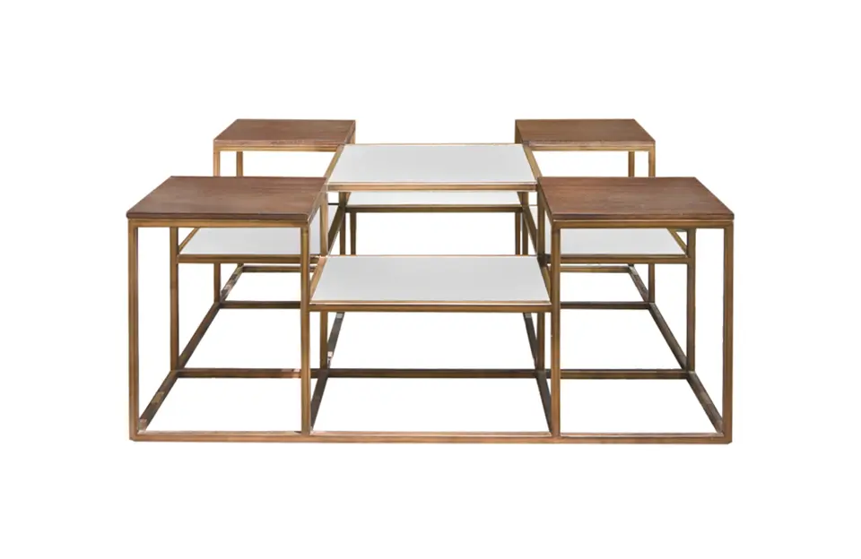 Coffee Table Metal Base Manaus
