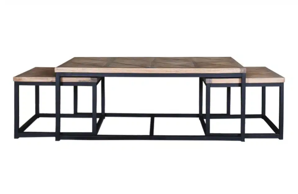 Oscar Teak Coffee Table ( Set Of 3 )