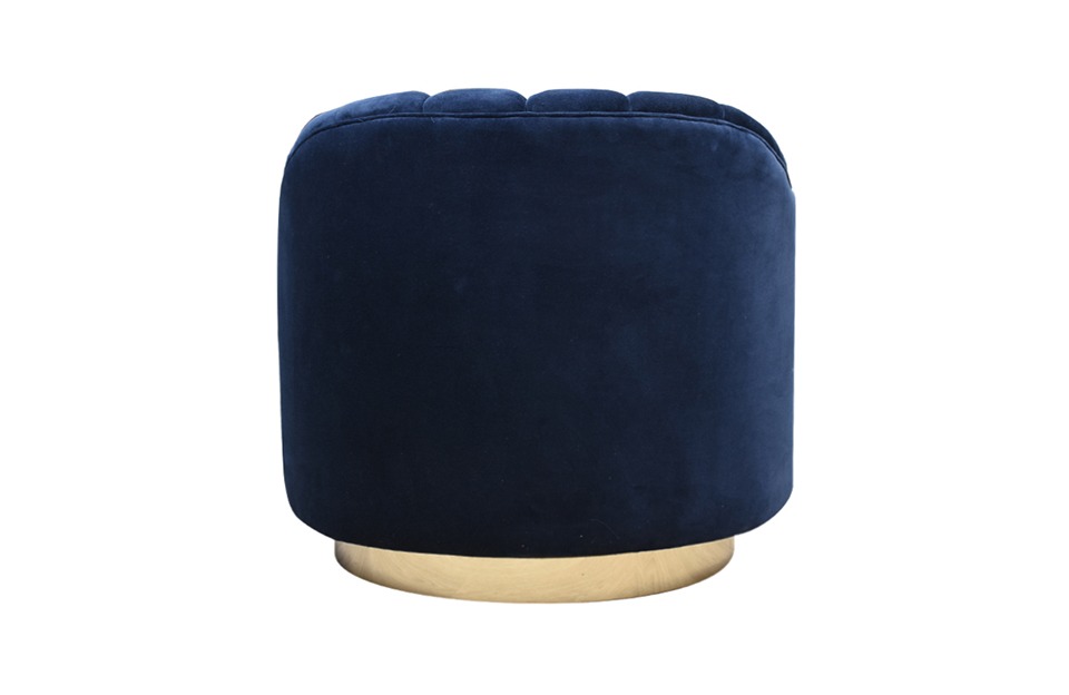 Ortha Swivel Armchair LV 18 Navy