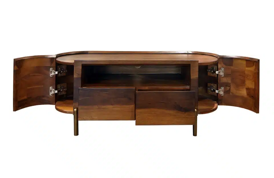 MU-083-001 Curve TV Unit