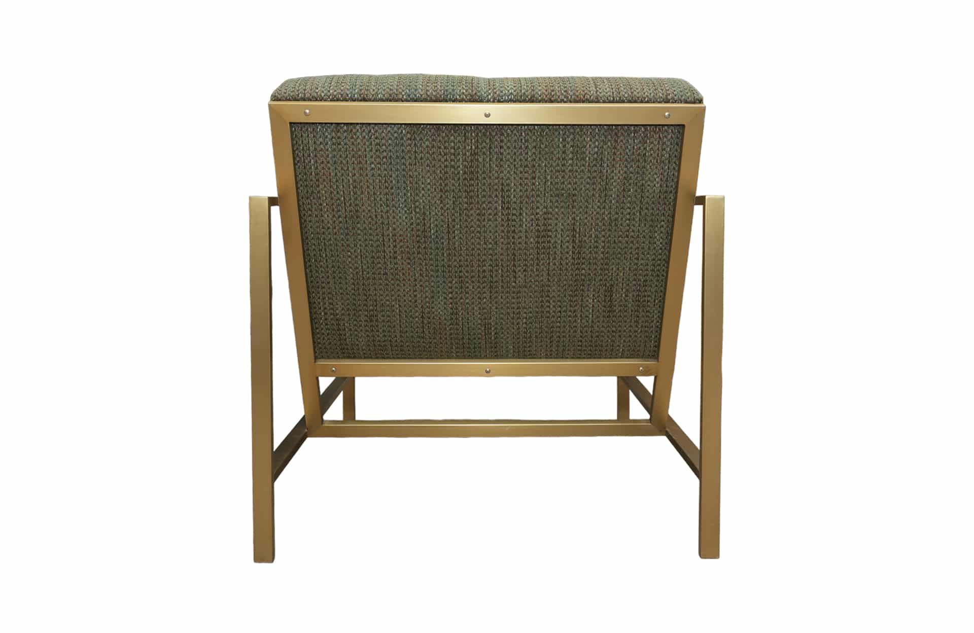 Home Decor Armchair Yakisugi Lounge Chair Y050-1 Back View