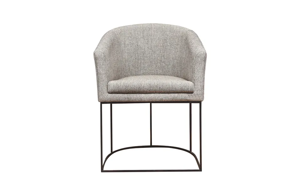 Home Decor Armchair Stuard Front View