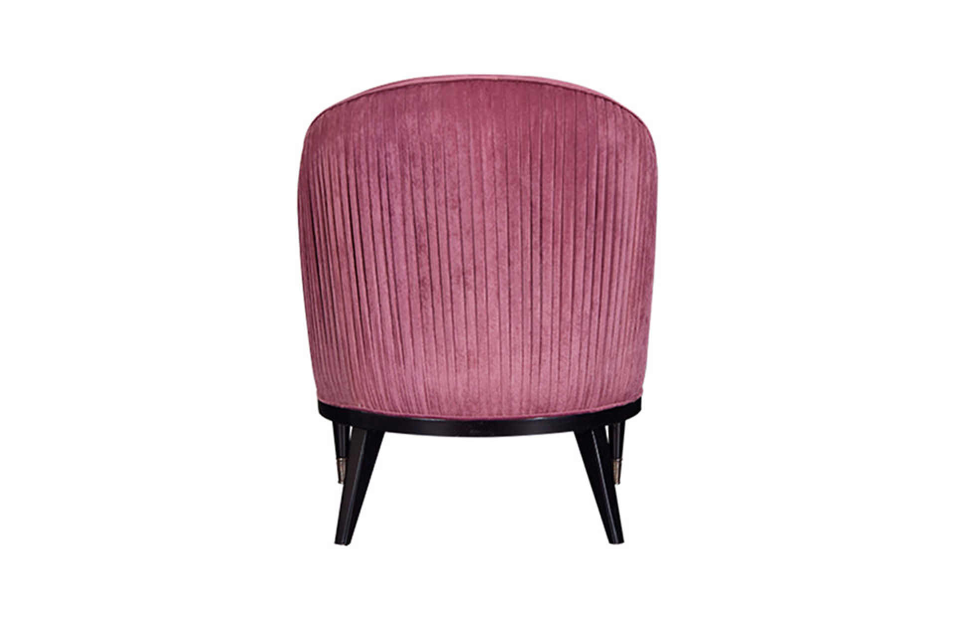 Home Decor Art Deco Arm Chair Back View