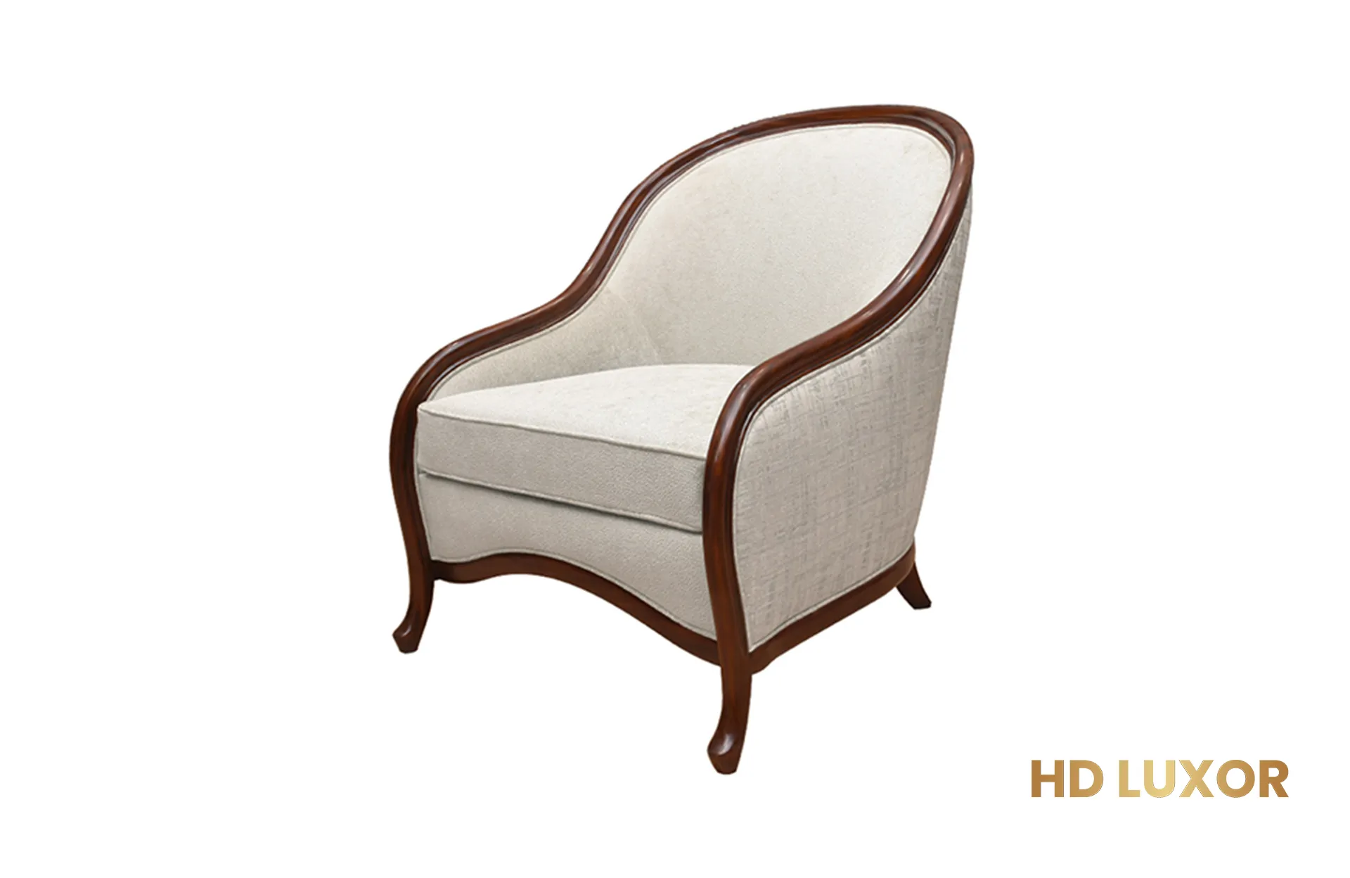 Home Decor Armchair One Seater Courbe 34499 Willow Side View