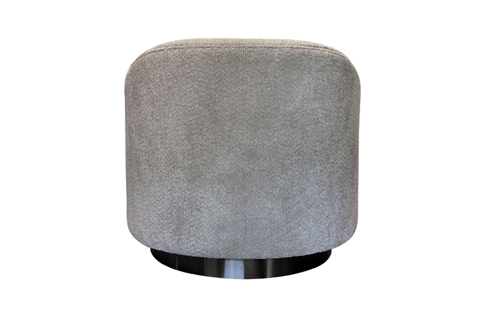 Home Decor Ortha Swivel Armchair Plain Back View
