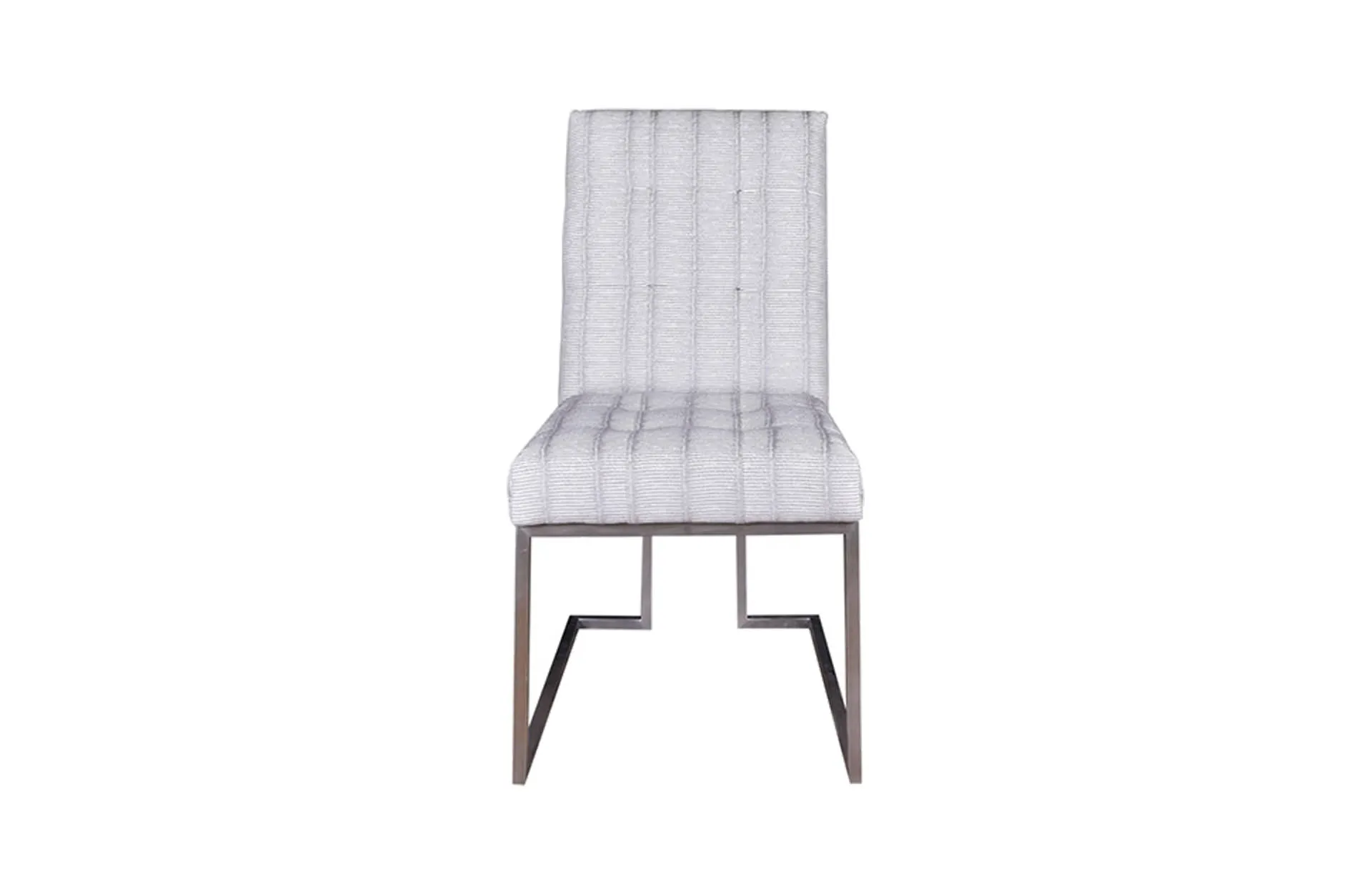 Home Decor SS2169001 Chair Stainless Front View