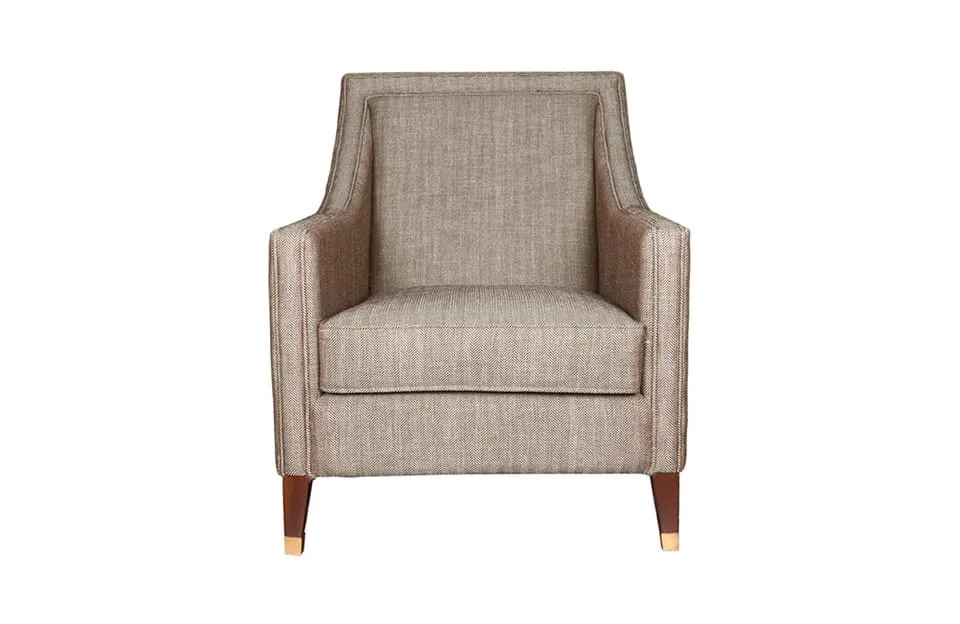 Home Decor SSP2171001 Sacha Armchair Front View