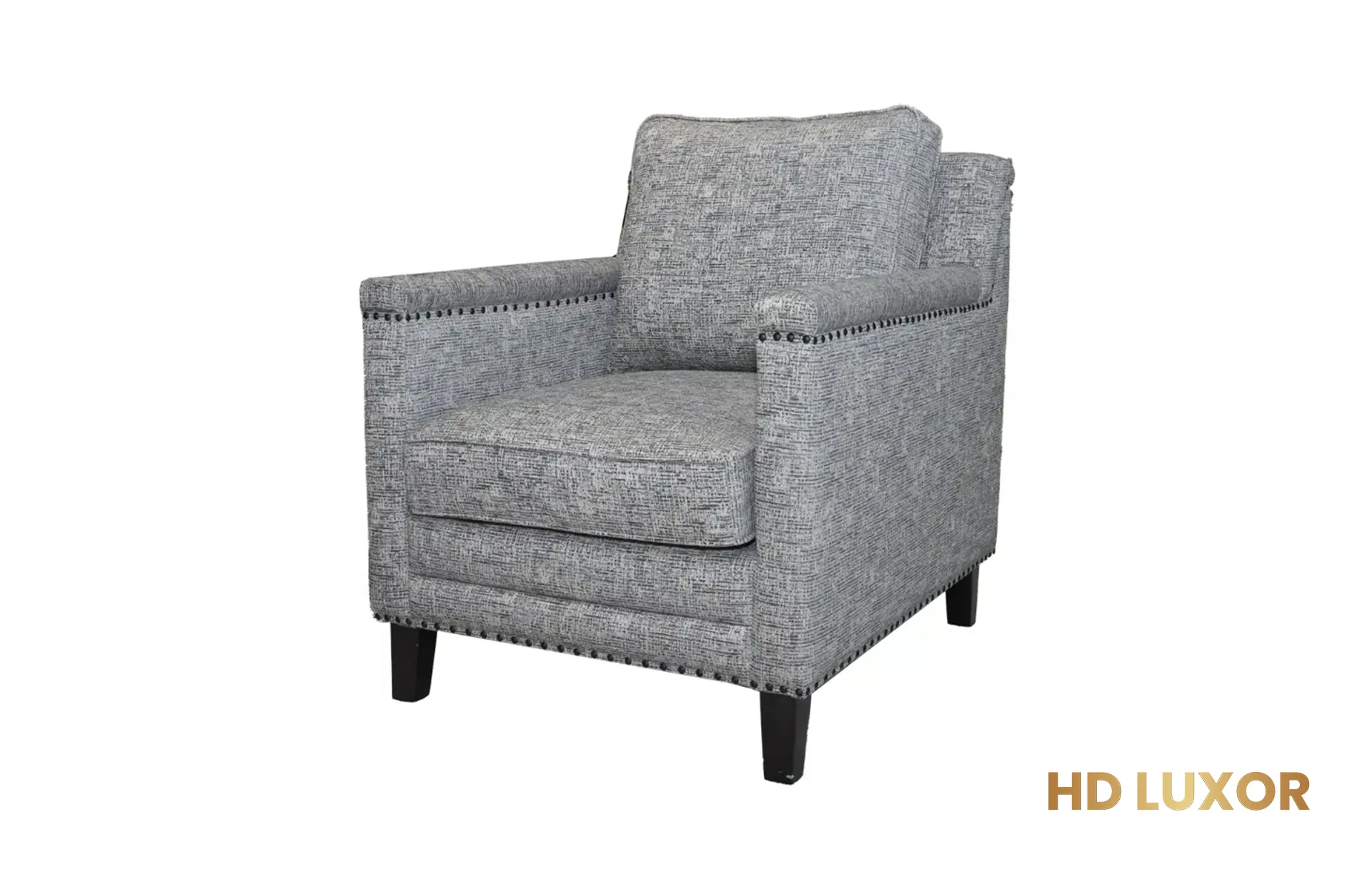Home Decor Armchair Single Barel M 11268-12 Side View