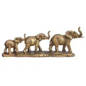 Elephant Family Statue 76885
