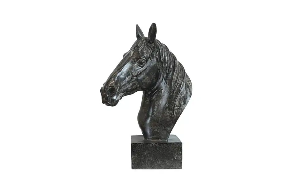 Equine Sculpture On Base 76871