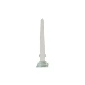 Clear Glass Obelisk AV75475