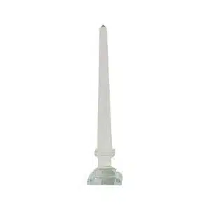 Clear Glass Obelisk AV75477