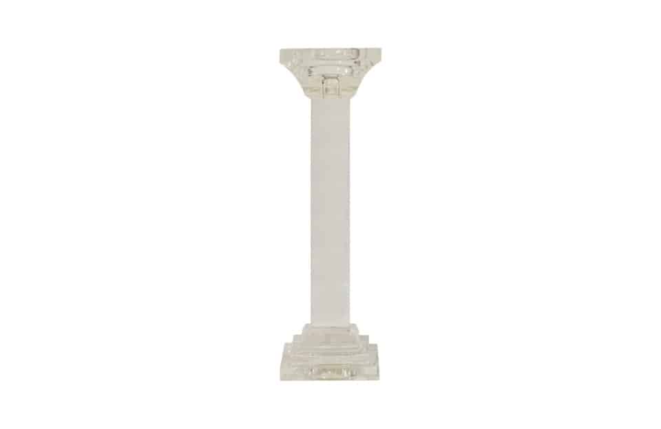 Leon Crystal Pillar Candle Holder Tall 73041