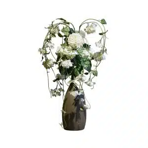 Terracotta Vase With Bougainvilla