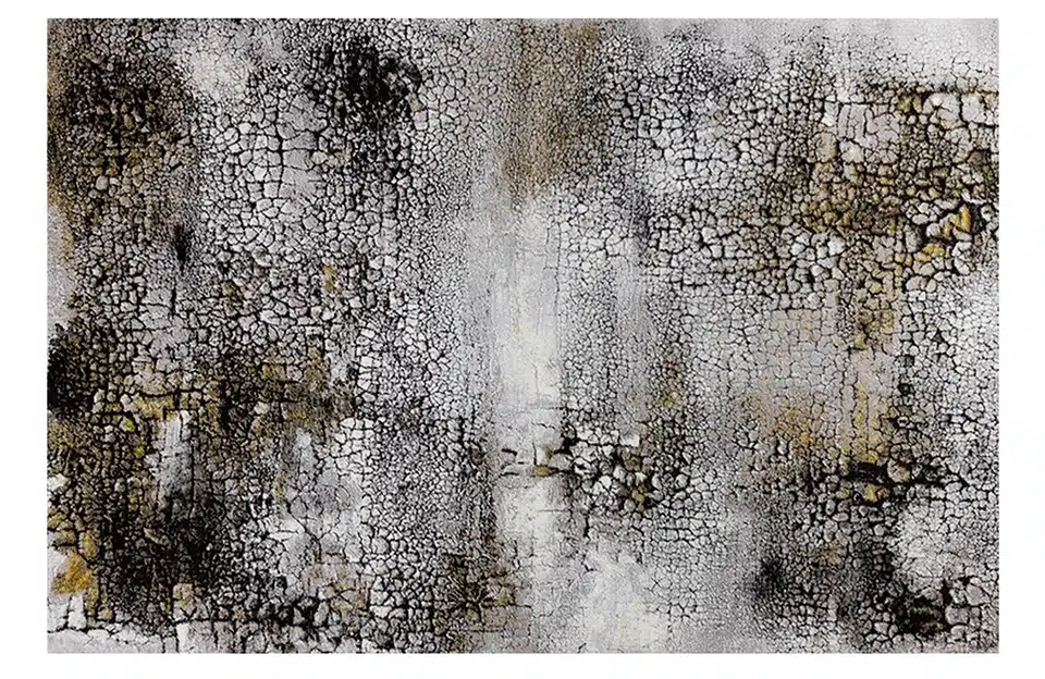 Home Decor Abstract Rugs No.219-6 528-866-GreyGold-(150X220) Front View