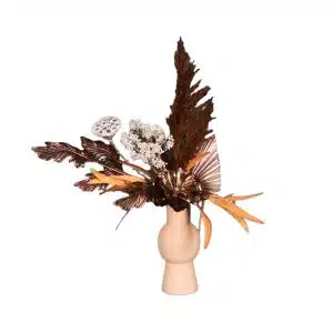 Nr. 19 Modern Metal Vase, Funky Look 2023
