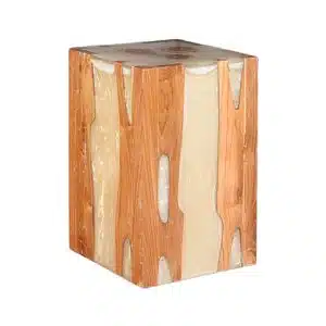 Hallow Stool White
