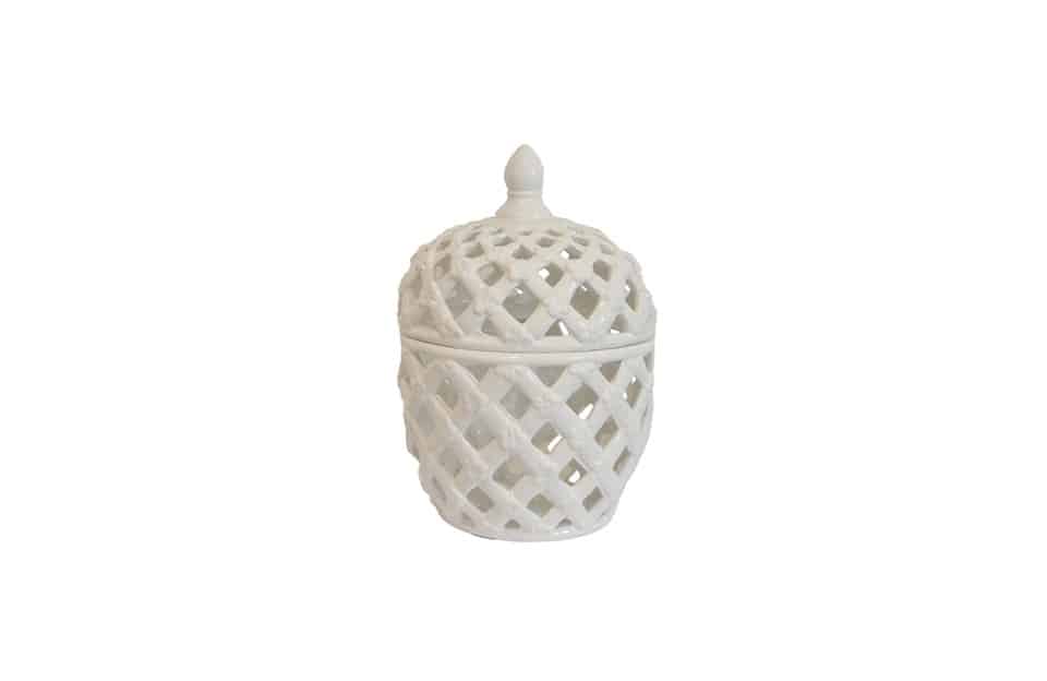 Ballas Bird Lidded Jar Mint 1107