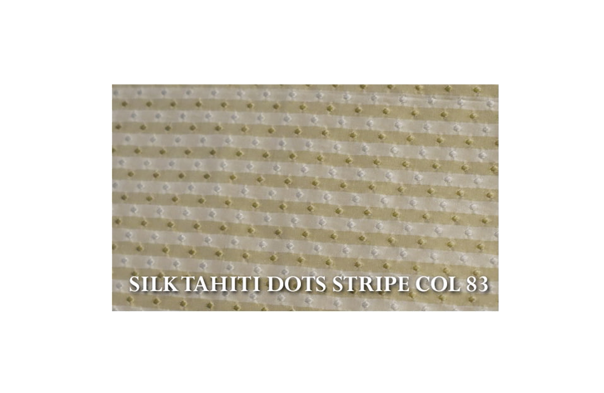 Home Decor Arm Chair Lyre 11429 Fabric View Silk Tahiti Dots Stripe Col.83