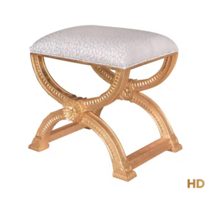Home Decor Buana Pouf WK Oyster Side View