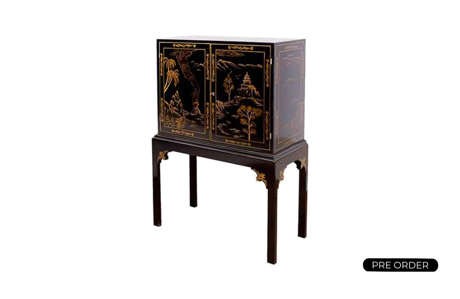 Chinoiserie High Cabinet 34909