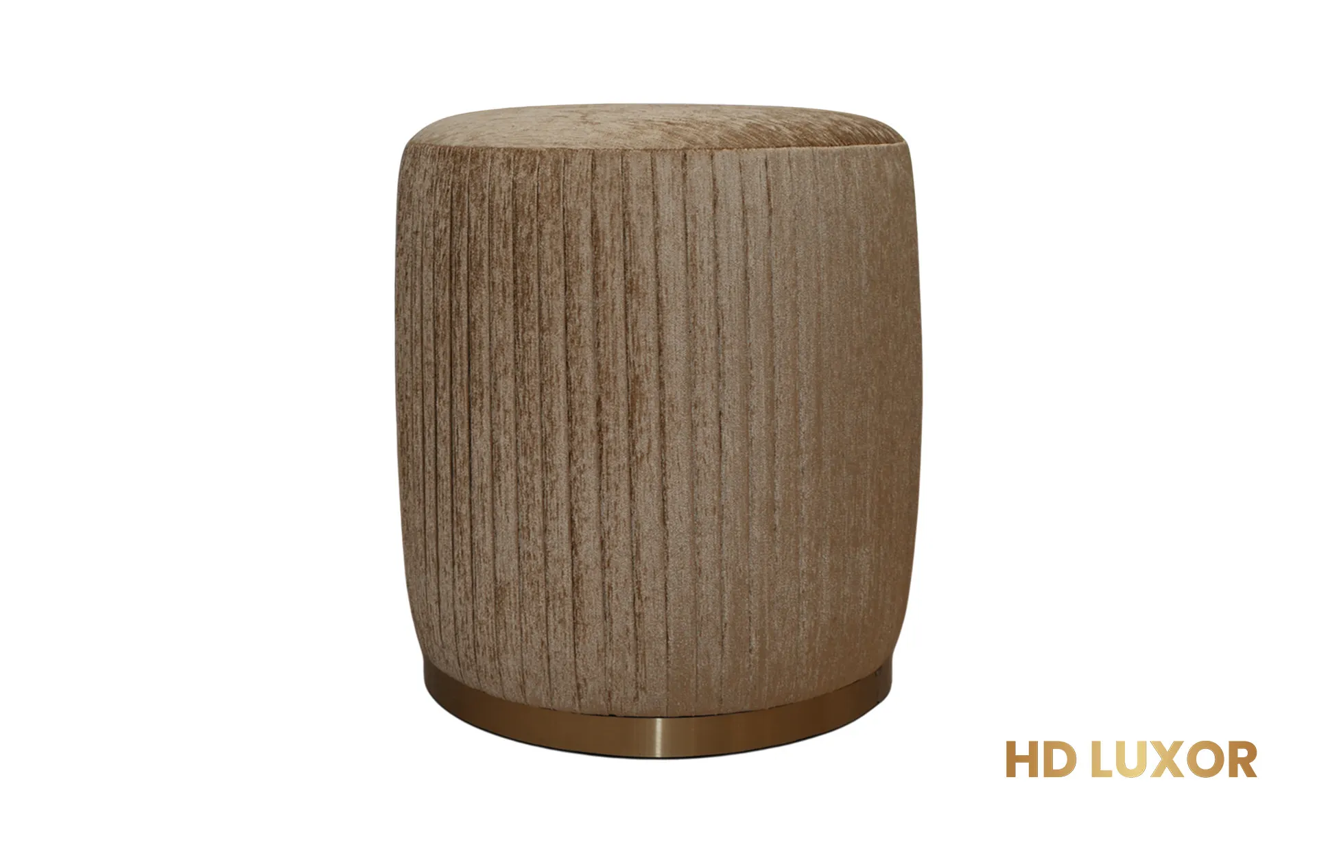 Home Decor Kora Stool S 334K Mocha Front View