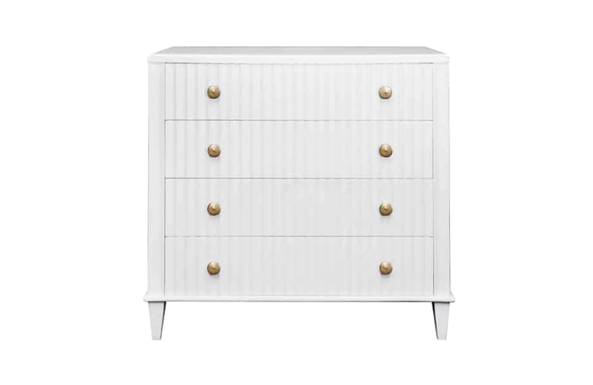 Home Decor PS09 - Chest Sheel White Front View