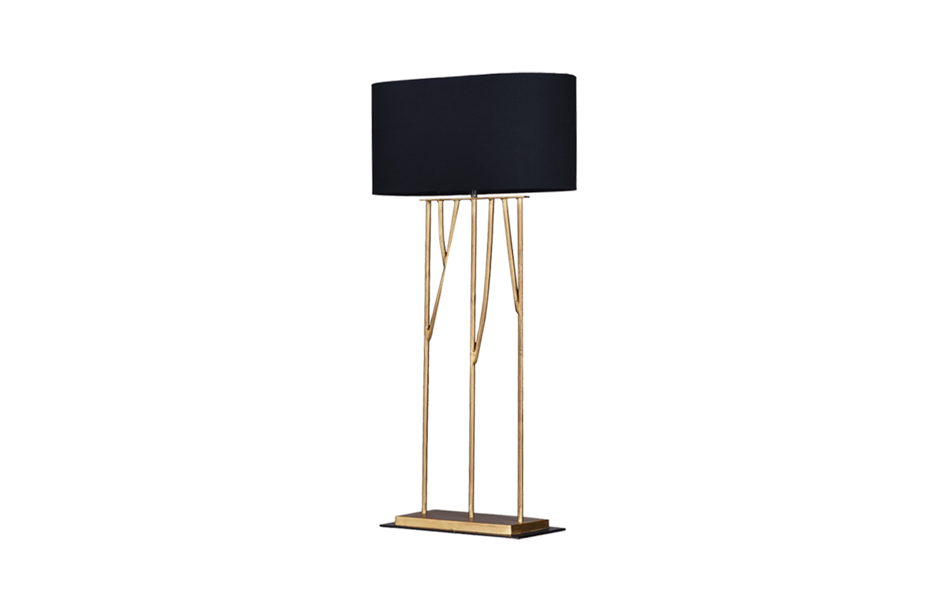 Home Decor Perrine Lamp ID412/EX192/BLACK Side View