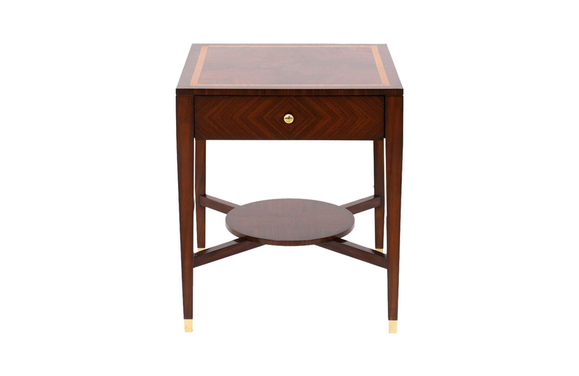 Home Decor Rosewood Side Table 34853 Front View