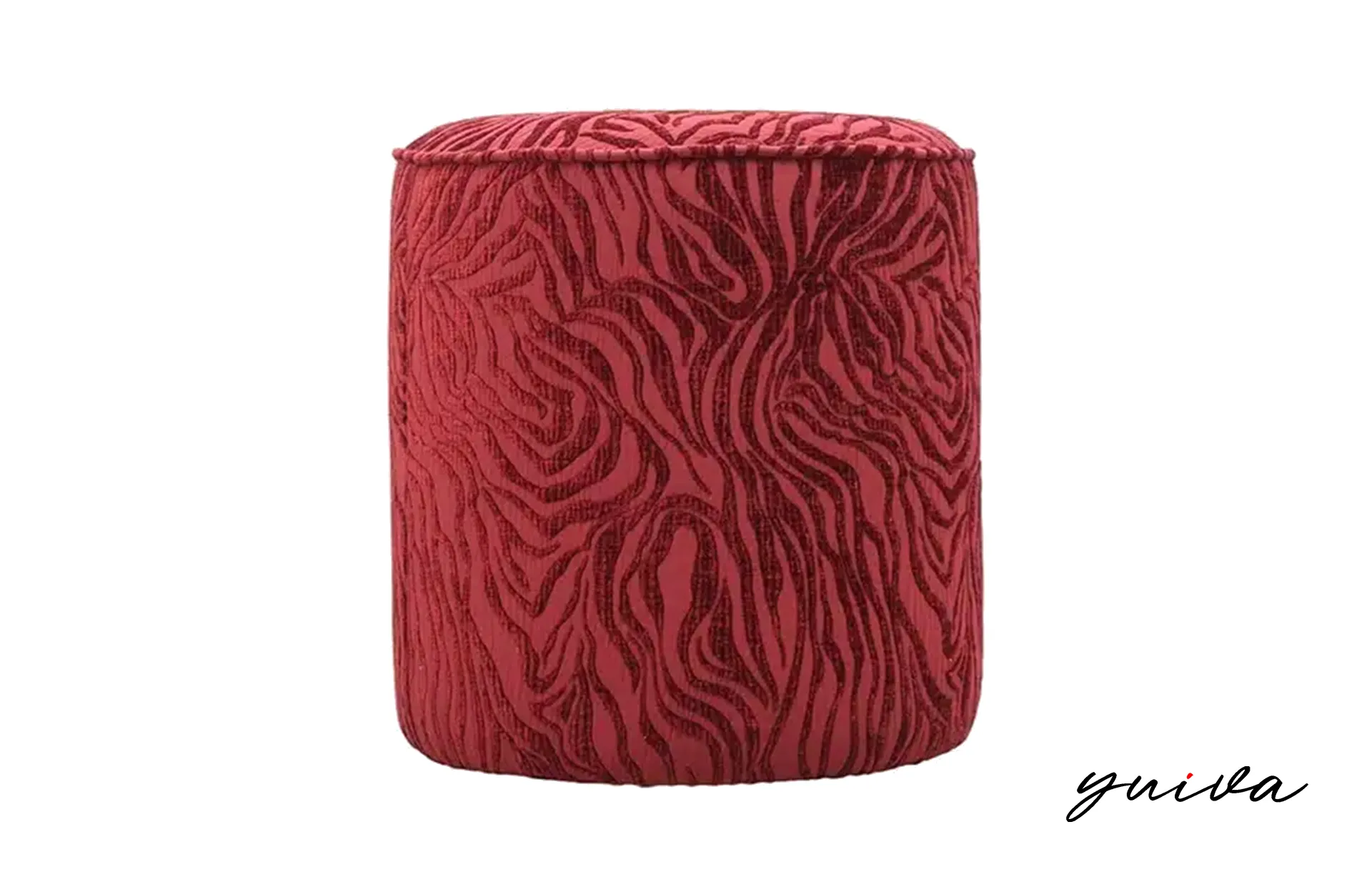 Home Decor Indonesia Thunder Pouf 02 Front View