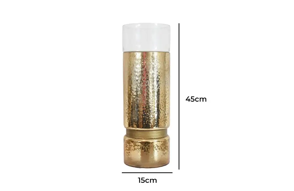 Halloway Gold Candle Holder Large 76402-Gold