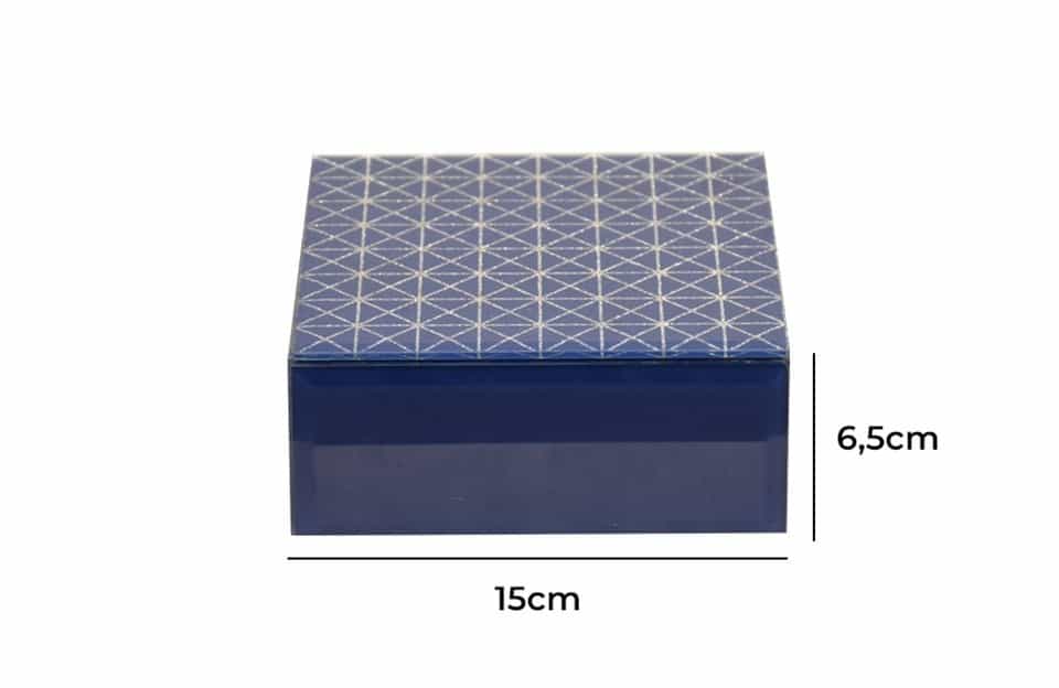 FL-TZ1019B Glass Decorative Box