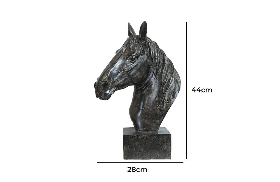Equine Sculpture On Base 76871