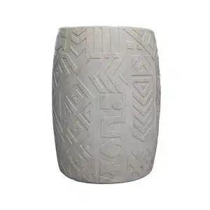 Cream Primitif Stool