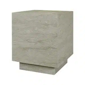 Travertine Side Table