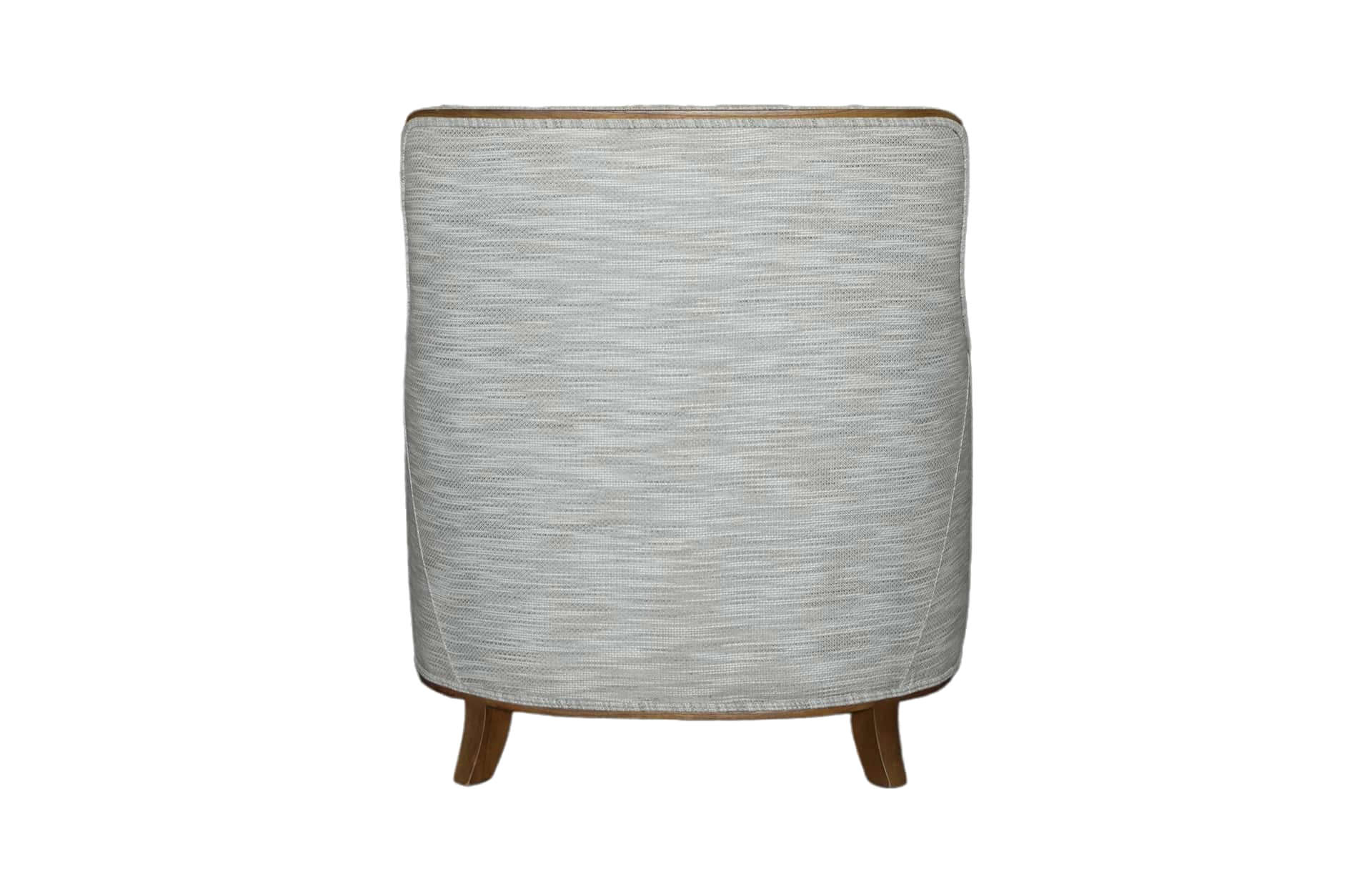 Home Decor Armchair Barbosa 01 Back View