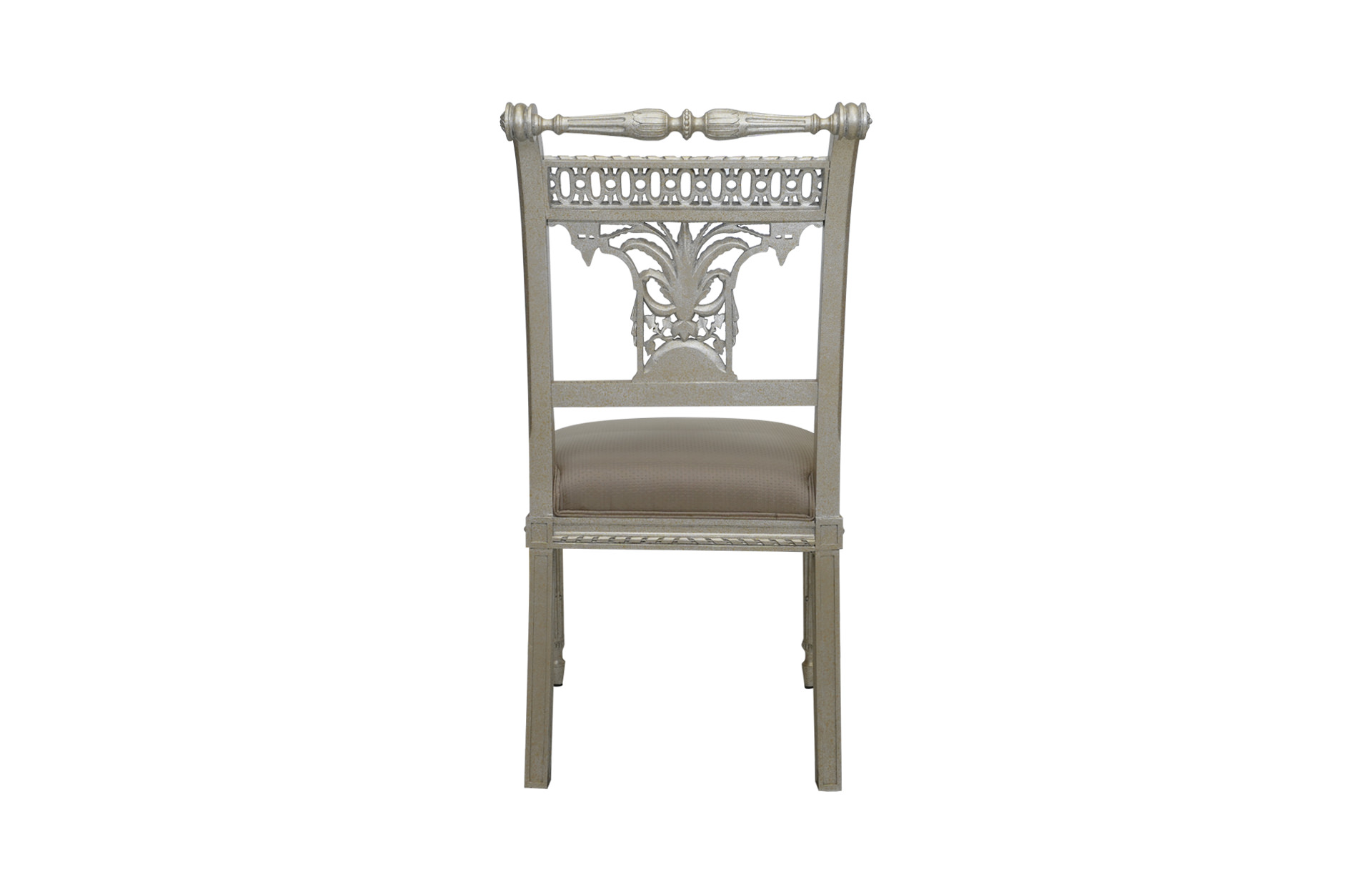 Home Decor Chair Directoire 01 Back View