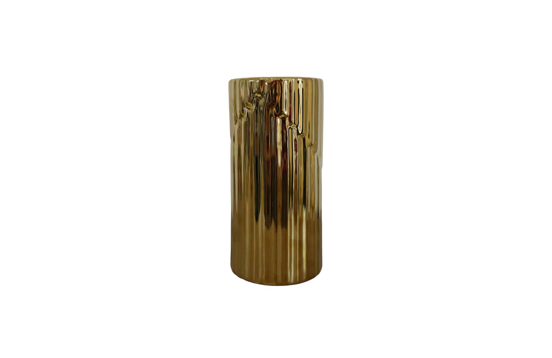 Ceramic Vase A21-47S Gold