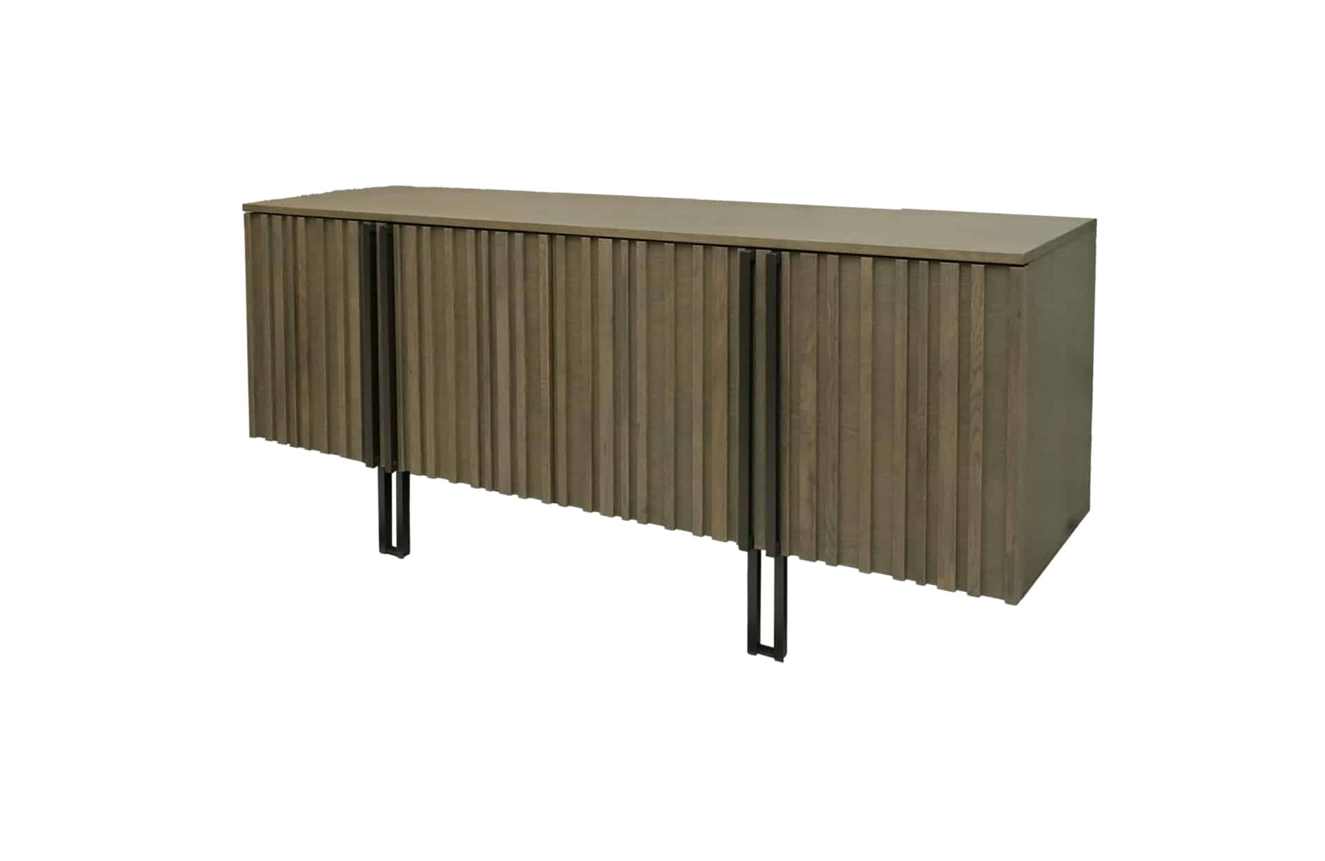 Home Decor Lotto 4 Doors Sideboard Side View