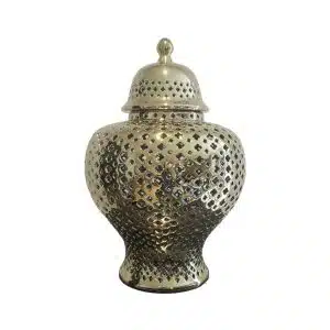 Home Decor Vase & Ceramic Jars Porcelain Design 3 Front View