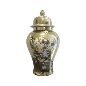 Home Decor Vase & Ceramic Jars Porcelain Design 8 Front View