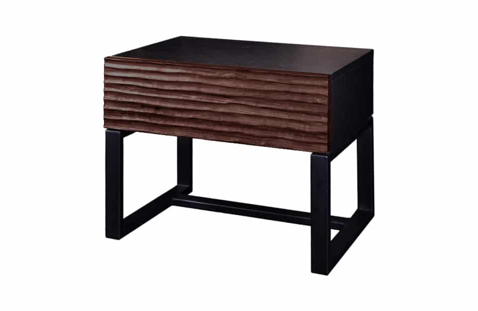 Home Decor Side Table Pedestal Side View