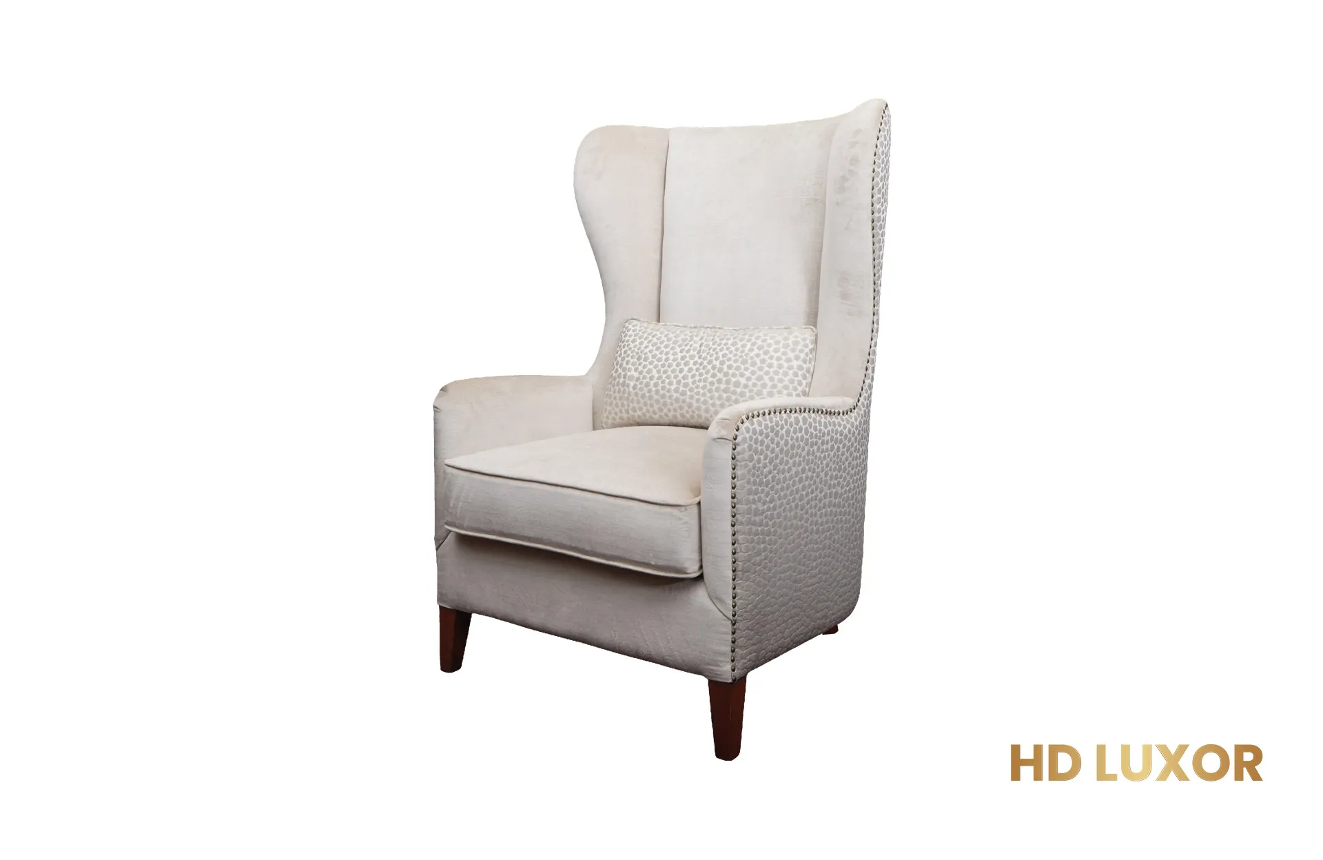 Home Decor Kern Armchair TL62 Plaster Side View